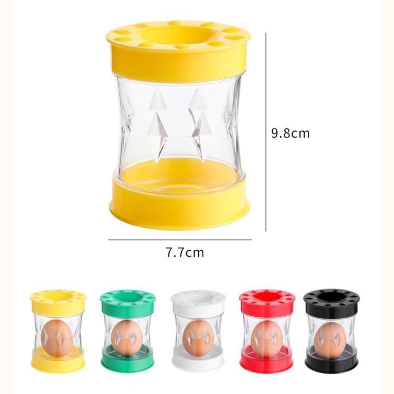 2026 New Hard Boiled Egg Peeler Tool, Handheld Kitchen Gadget for Peeling Eggs & Quail Eggs, Easy Egg Shell Opening Tool (White)