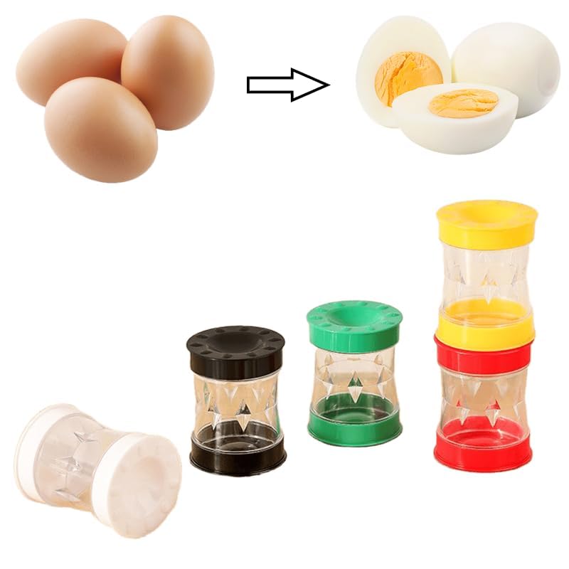 2026 New Hard Boiled Egg Peeler Tool, Handheld Kitchen Gadget for Peeling Eggs & Quail Eggs, Easy Egg Shell Opening Tool (White)