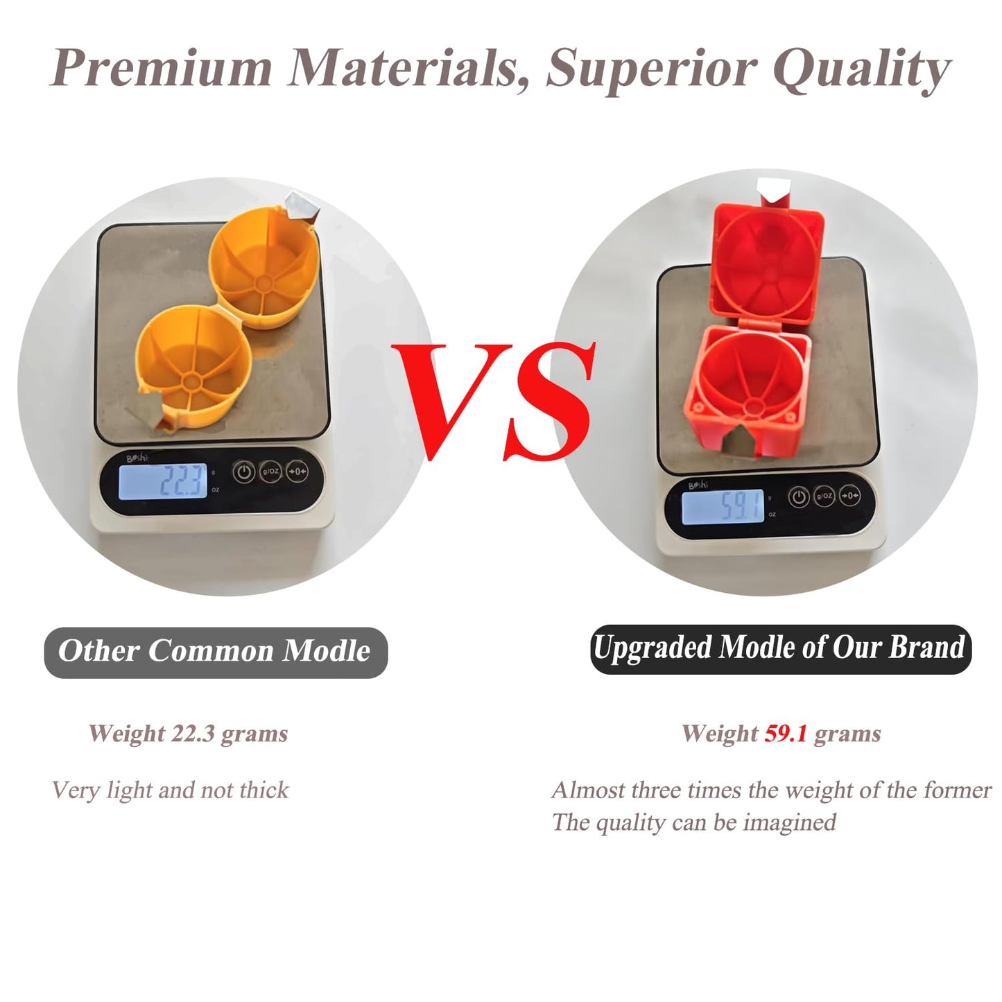 Egg Shell Opener, Egg Cracker Tool, Egg Peeler, Egg Peeler Tool for Hard Boiled Eggs New Kitchen Gadgets for Raw Egg - Red