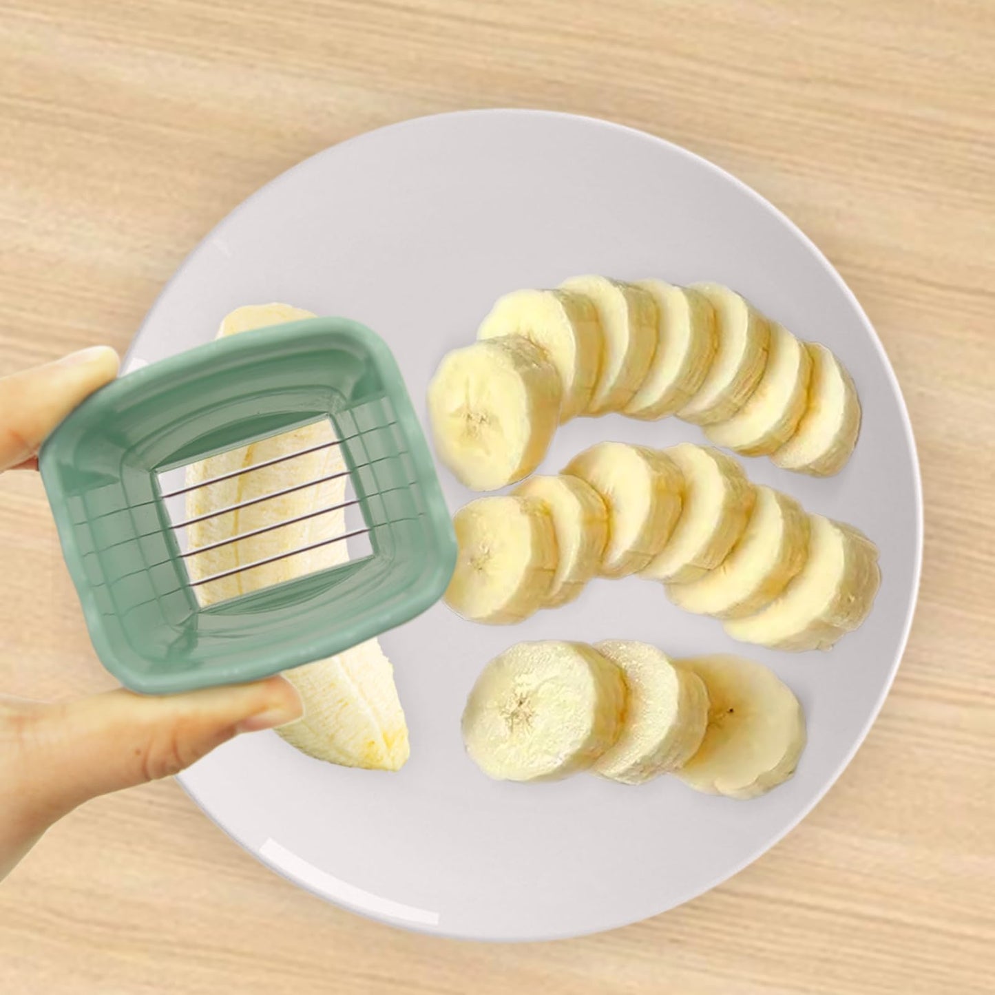 1PCS Fruit Slicer Cup: Strawberry Slicer, Speed Cutter for Banana Grape Egg Rapid & Safe Slicing Kitchen Gadget