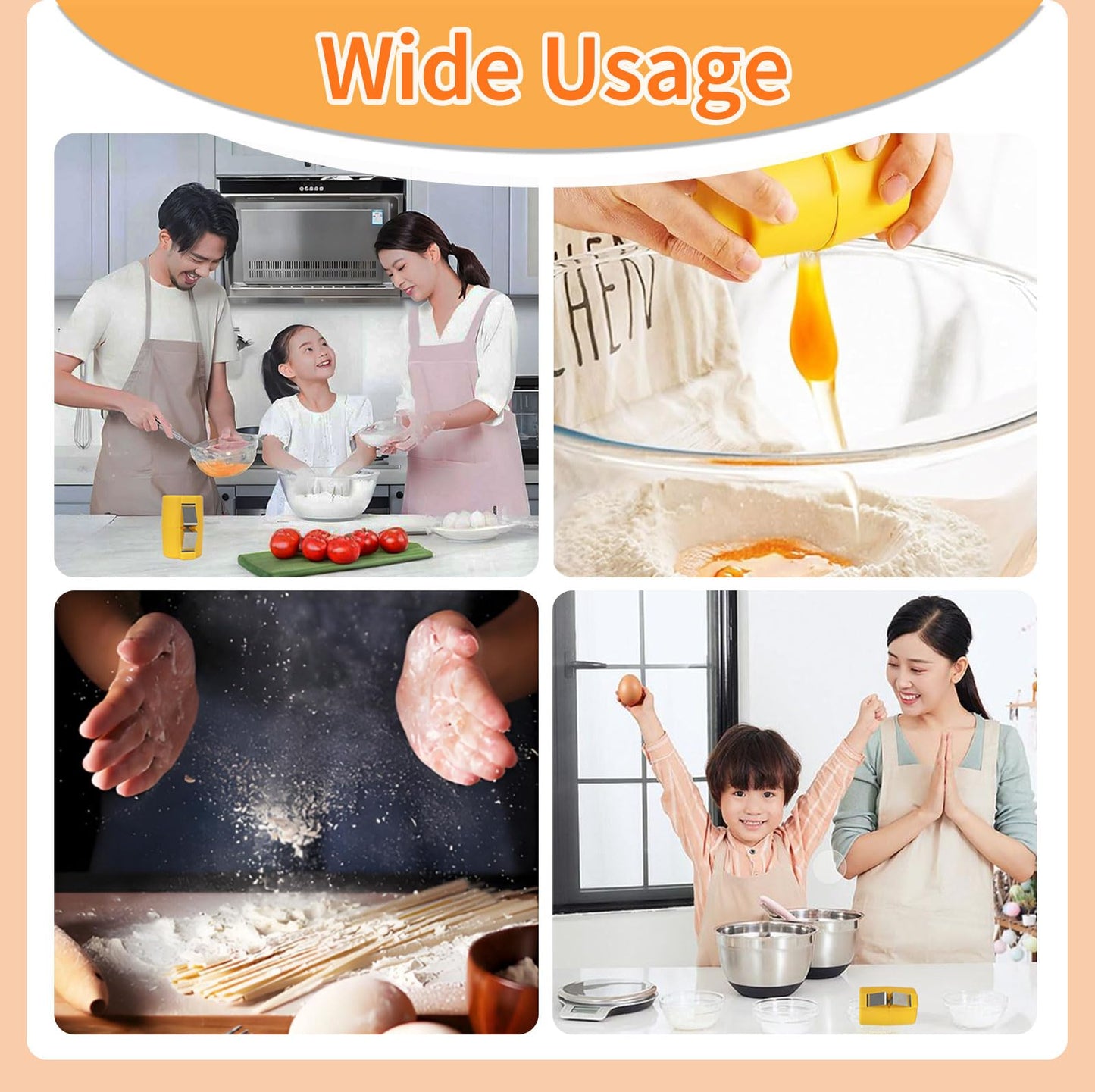 3pcs Egg Shell Opener Peeler for Hard Boiled Eggs, Egg Cracker for Raw Eggs, Stainless Steel Egg Separator, Eggshell Remover, Multifunctional Handheld Egg Tool Kitchen Gadgets for Cooking & Baking